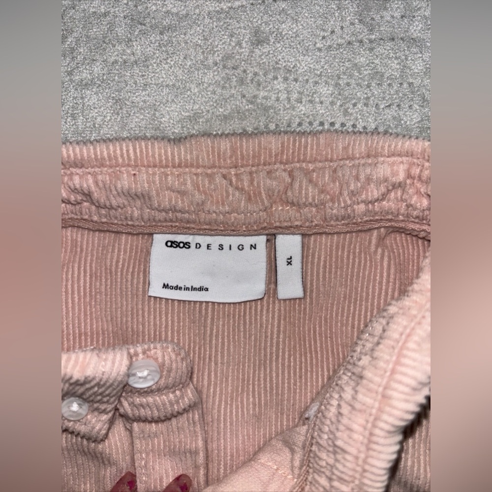 ASOS Corduroy Oversized Shacket - Picture 4 of 5